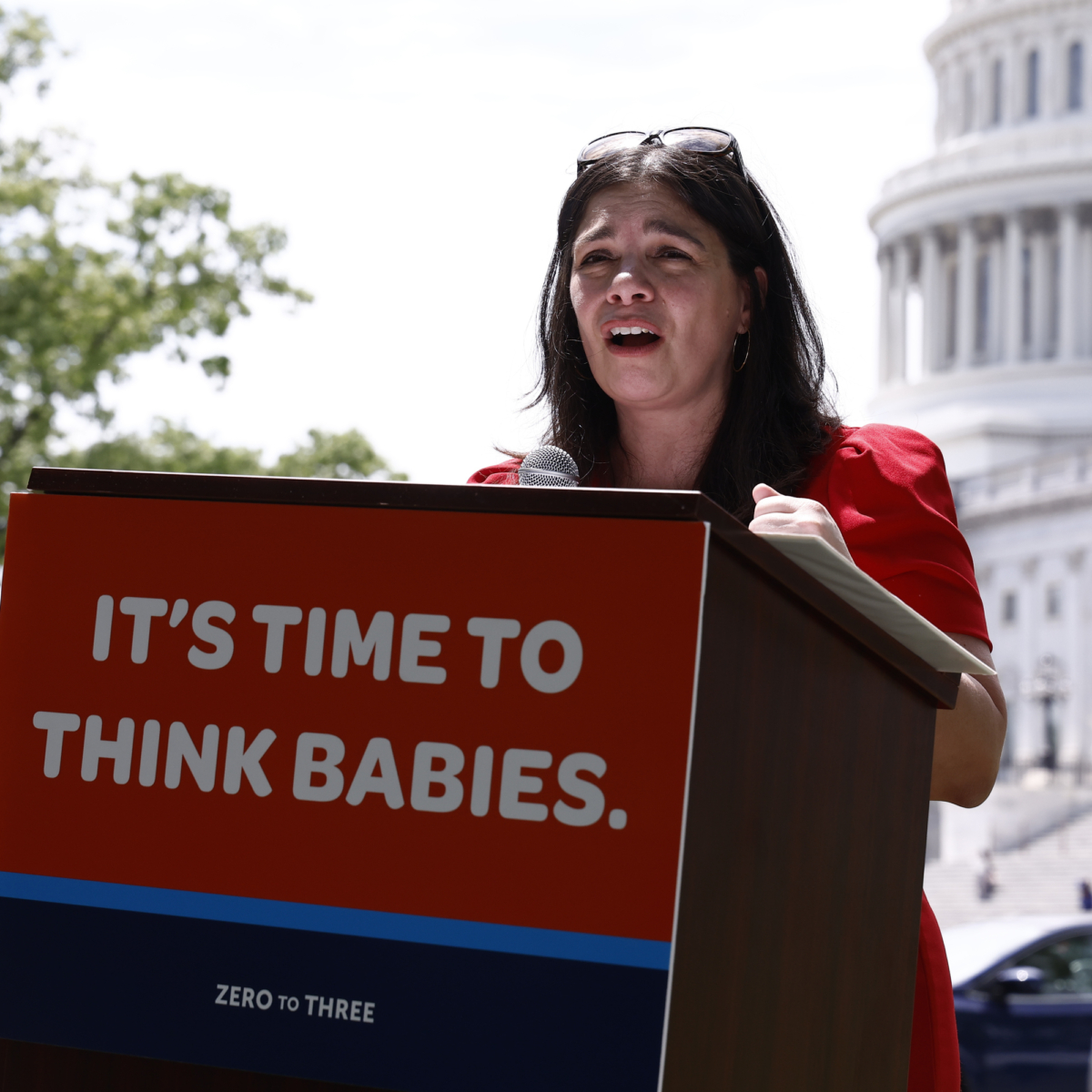 Miriam Calderón Chief Policy Officer Speaking at Strolling Thunder