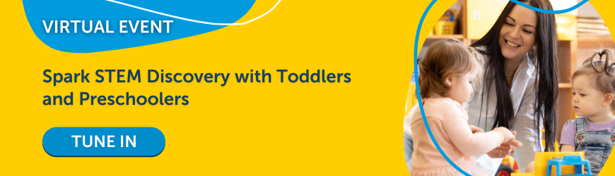 Virtual Event: Spark STEM Discovery with Toddlers and Preschoolers